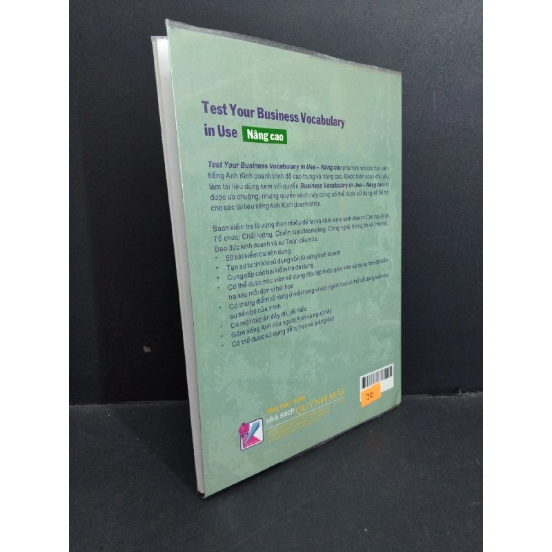 Test your business vocabulary in use mới 80% ố nhẹ có viết tên trang đầu 2009 HCM2811 HỌC NGOẠI NGỮ 918122