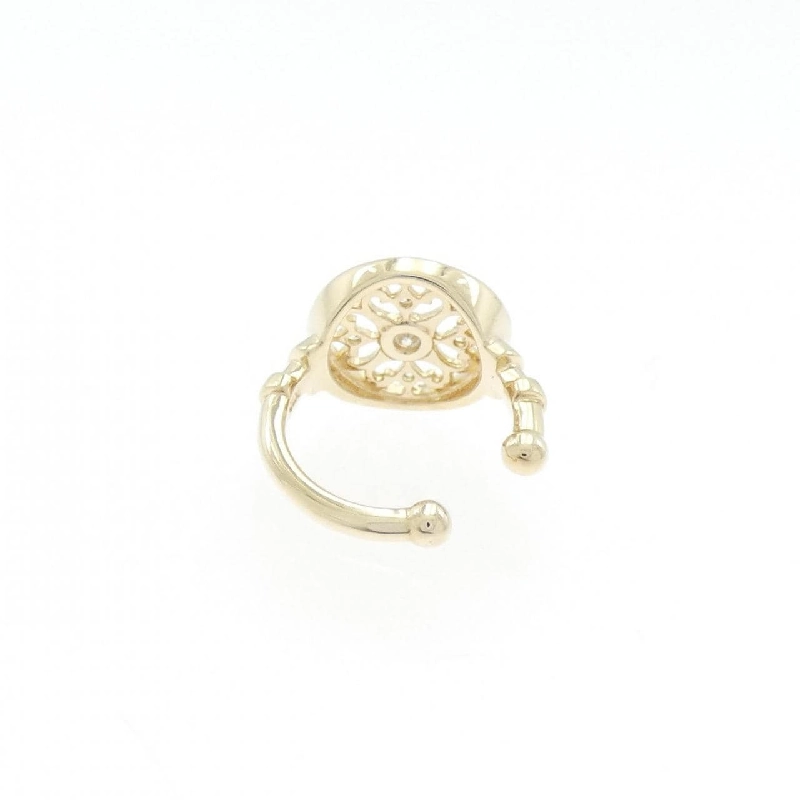 K10YG Bông tai kim cương một bên - Hàng hiệu Authentic 871854