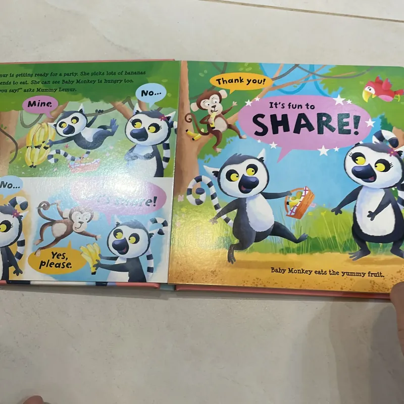 NGOẠI VĂN tiếng anh trẻ em : SHARE -  LIFE IS NICER when we share   1027871