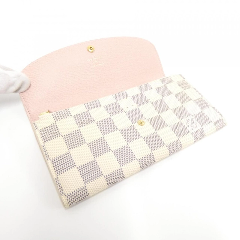 Ví Louis Vuitton Damier Azur Portefeuille Emily N41625 621545