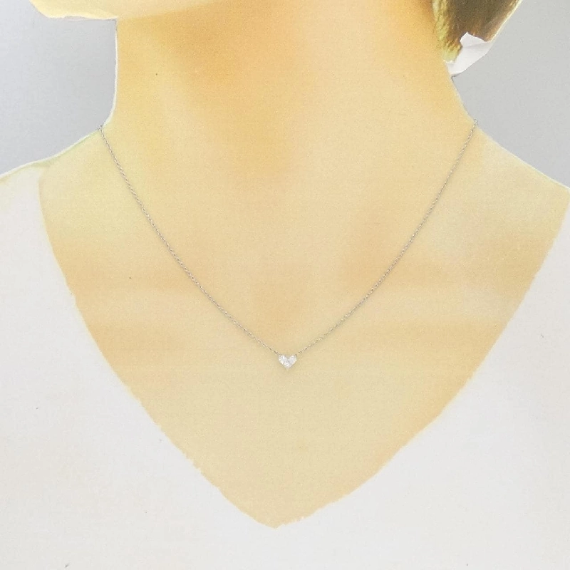 Trang sức Star Jewelry Mysterious Heart Necklace 0.15CT - Hàng hiệu Authentic 842473