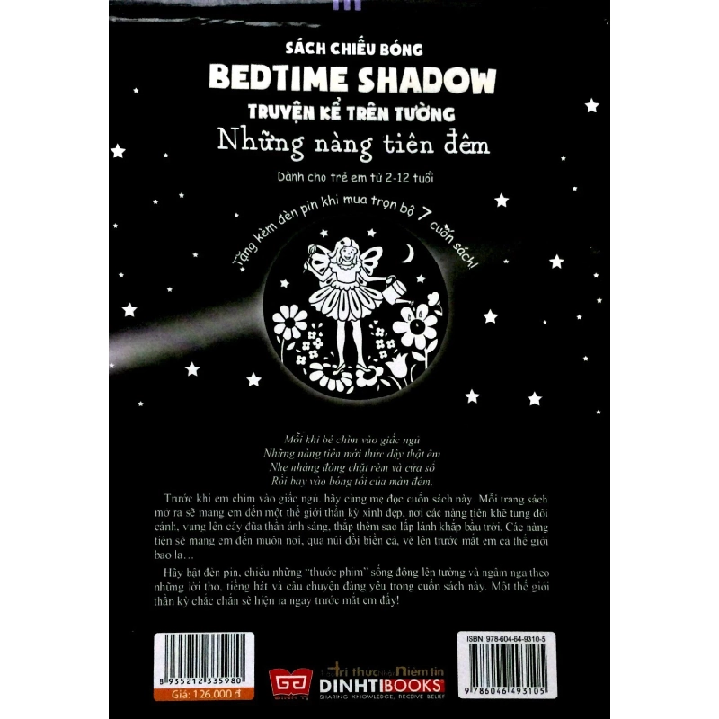 Sách Chiếu Bóng - Bedtime Shadow - Truyện Kể Trên Tường - Những Nàng Tiên Đêm - Martha Day Zschock, Barbara Paulding 284750