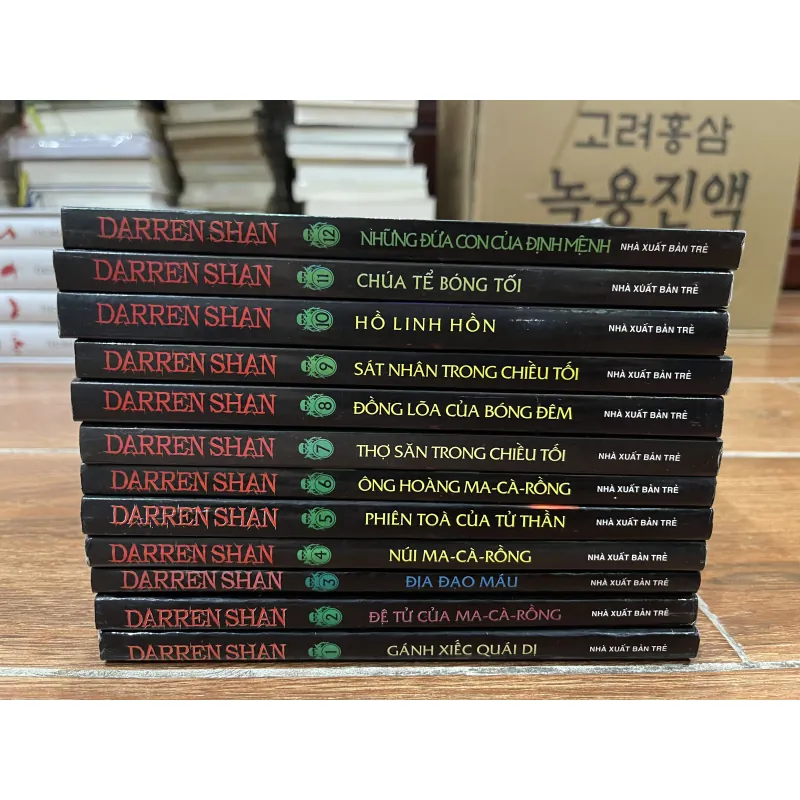 Những câu chuyện kỳ lạ của Darren Shan trọn bộ 12 tập 1031297