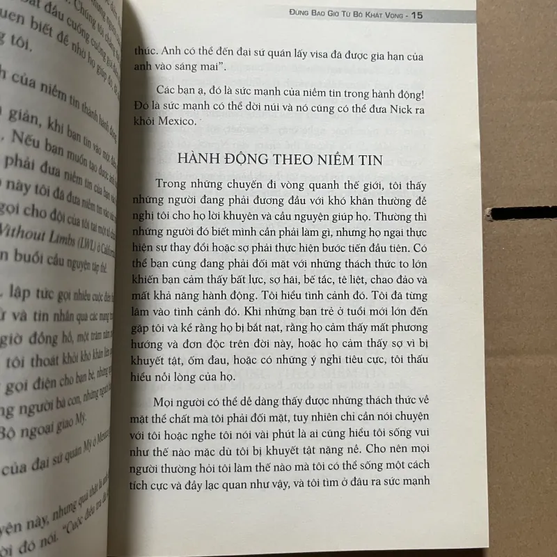 Đừng bao giờ từ bỏ khát vọng 1030548