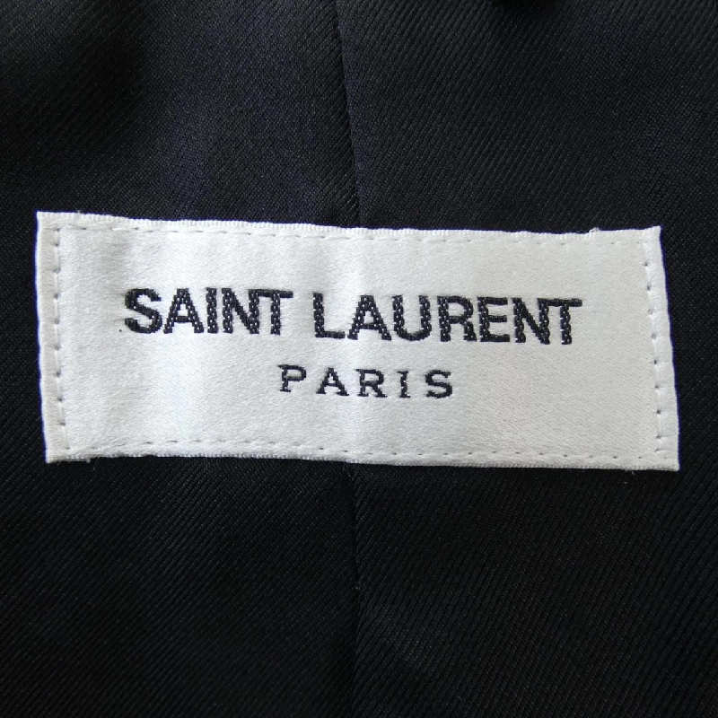 Áo khoác không cổ SAINT LAURENT 635133