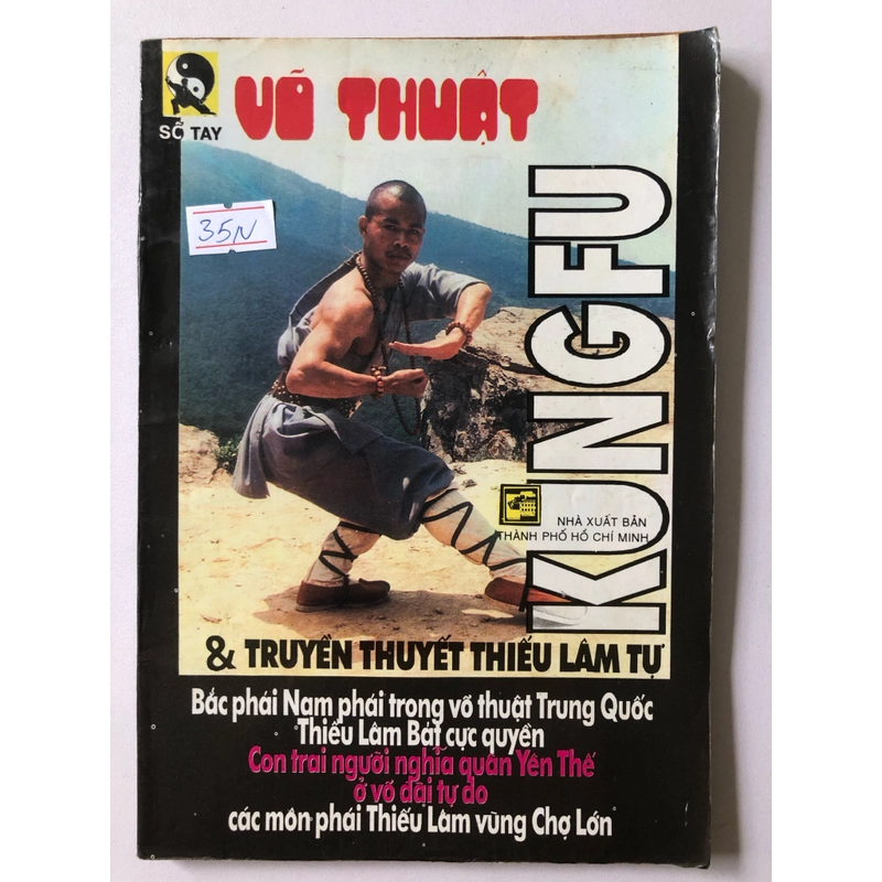 SỔ TAY VÕ THUẬT KUNGFU & TRUYỀN THUYẾT THIẾU LÂM TỰ - 80 TRANG, NXB: 1995 297662