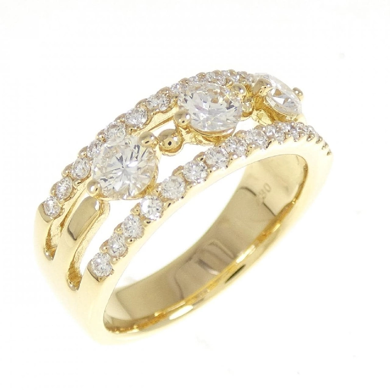 Nhẫn kim cương K18YG 0.651CT G VS1-2 VG-GOOD - Hàng hiệu Chính hãng 879474