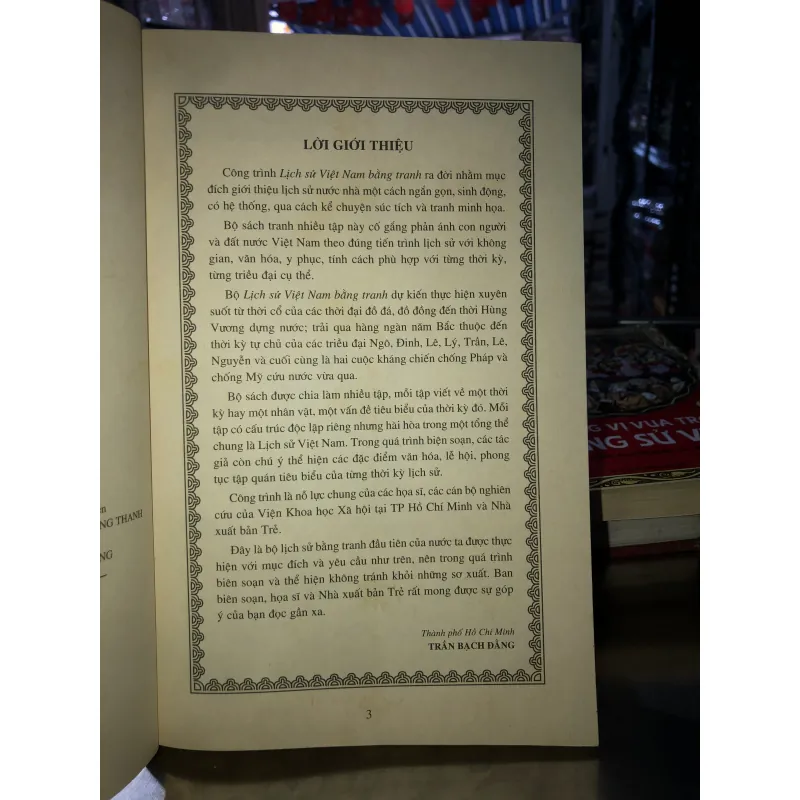 Lịch sử Việt Nam bằng tranh tập 6 Thời nhà Hồ - Trần Bạch Đằng 778459