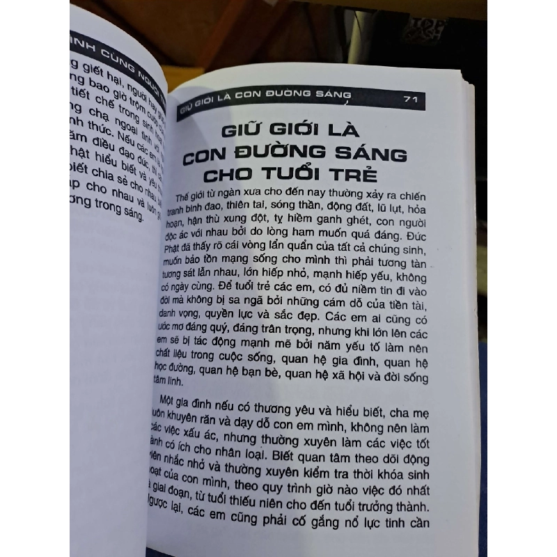 Tâm tình cùng người trẻ - Thích Đạt Ma Phổ Giác VĂN HỌC HCM1008 919934