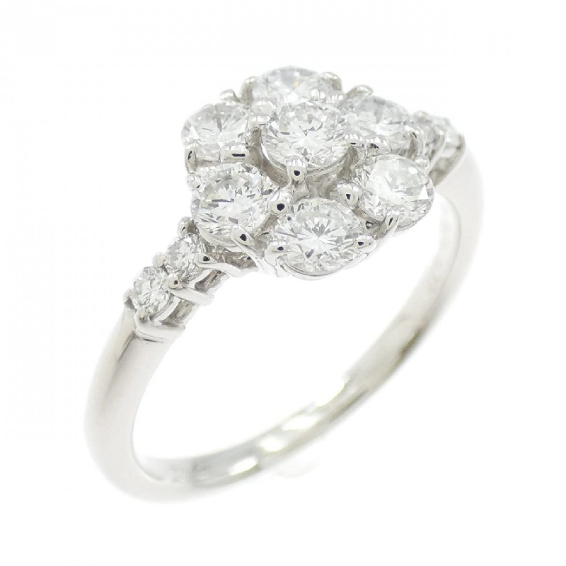 Nhẫn kim cương hoa PT900 0.77CT - Hàng hiệu Authentic 851958