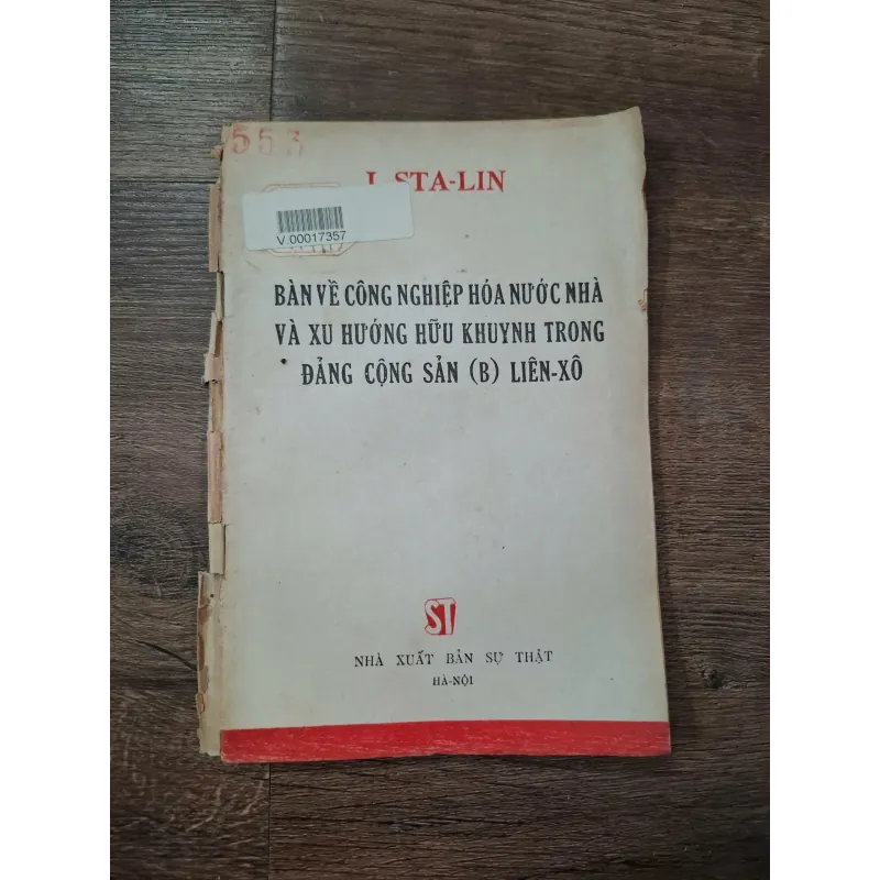 BẢN VỀ CÔNG NGHIỆP HÓA NƯỚC NHÀ VÀ XU HƯỚNG HỮU KHUYNH TRONG ĐẢNG CỘNG SẢN 718458