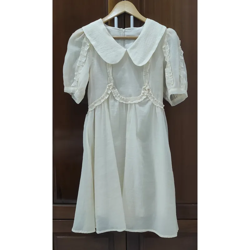 ĐẦM TIỂU THƯ DÁNG XOÈ NỮ SIZE S 787010