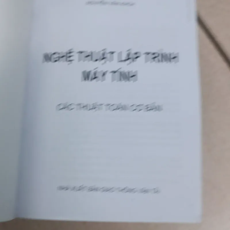 Nghệ thuật lập trình máy tính (sách làm lại)  674122