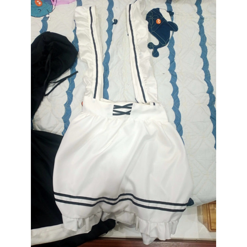 Maid ngắn cho nữ size s mới test 1 lần 360566