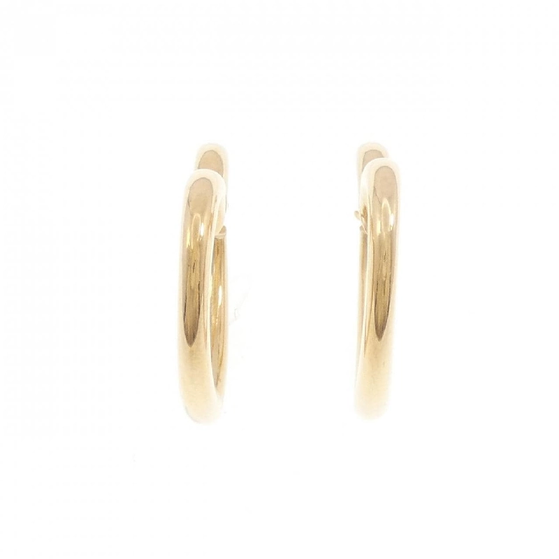 K18YG Bông tai hình trái tim - Hàng hiệu Chính hãng 875775