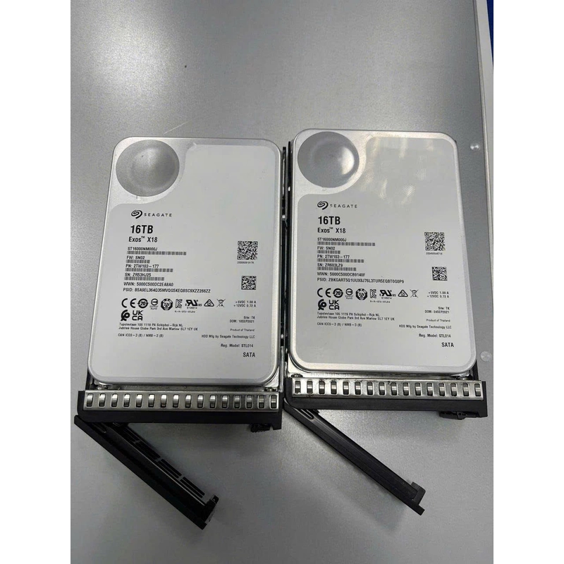 Ổ Cứng Seagate 16TB HDD Exos X18 Hard Drive , 99%  529952