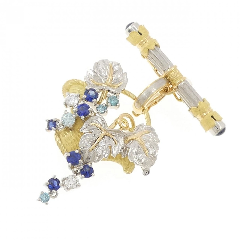 Brooch Sapphire 0.77CT Ishikawa Nobuko 666631