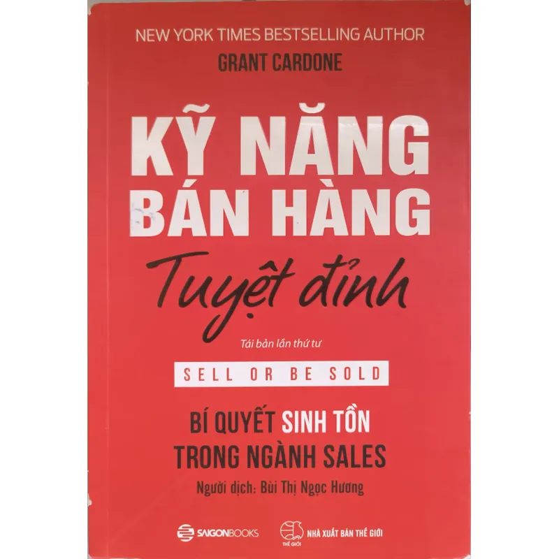 KỸ NĂNG BÁN HÀNG TUYỆT ĐỈNH - SALE 50% 593739