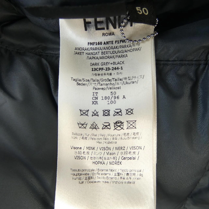 FENDI Áo khoác lông - Hàng hiệu Chính hãng 896434