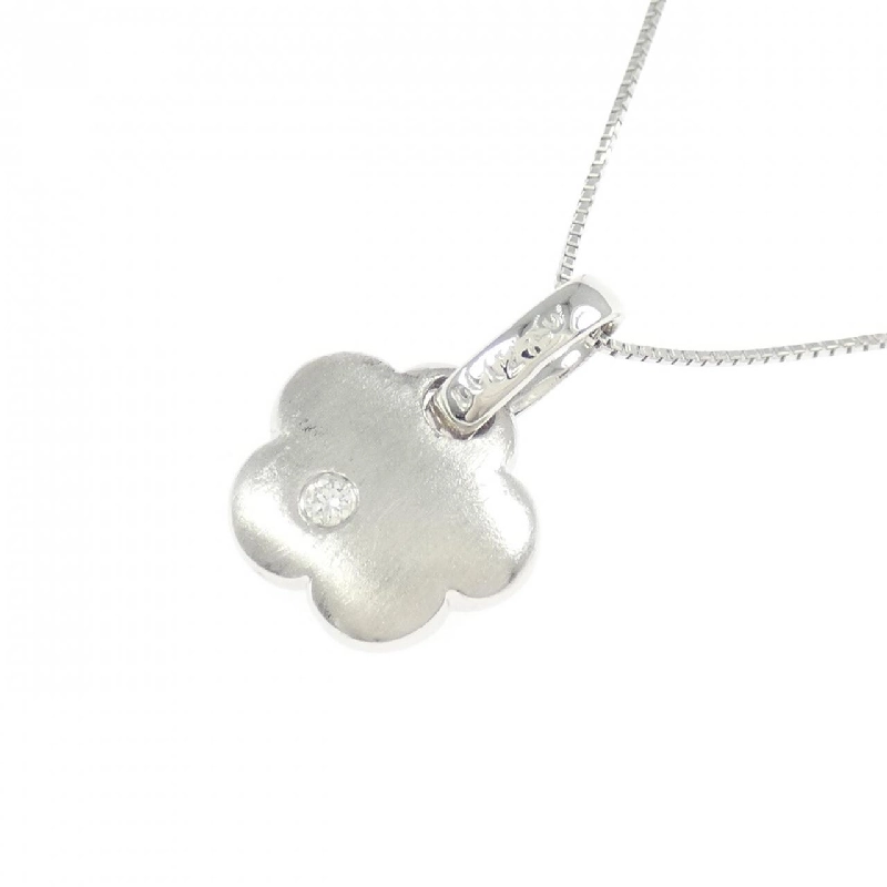 Dây chuyền kim cương hoa 750WG/K18WG 0.02CT - Hàng hiệu Chính hãng 864620