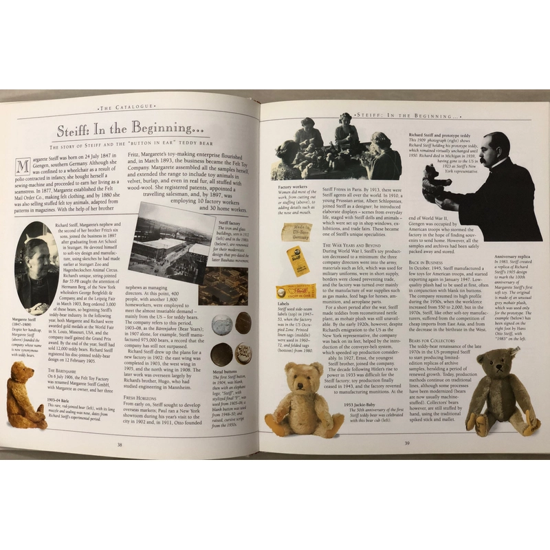 THE TEDDY BEAR ENCYCLOPEDIA Bách khoa toàn thư về Gấu Teddy - DK 1993 455802
