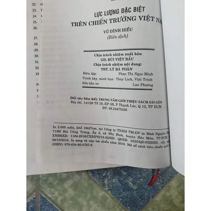 Lực lượng đắc biệt trên chiến trường Việt Nam - Vũ Đình Hiếu 701506