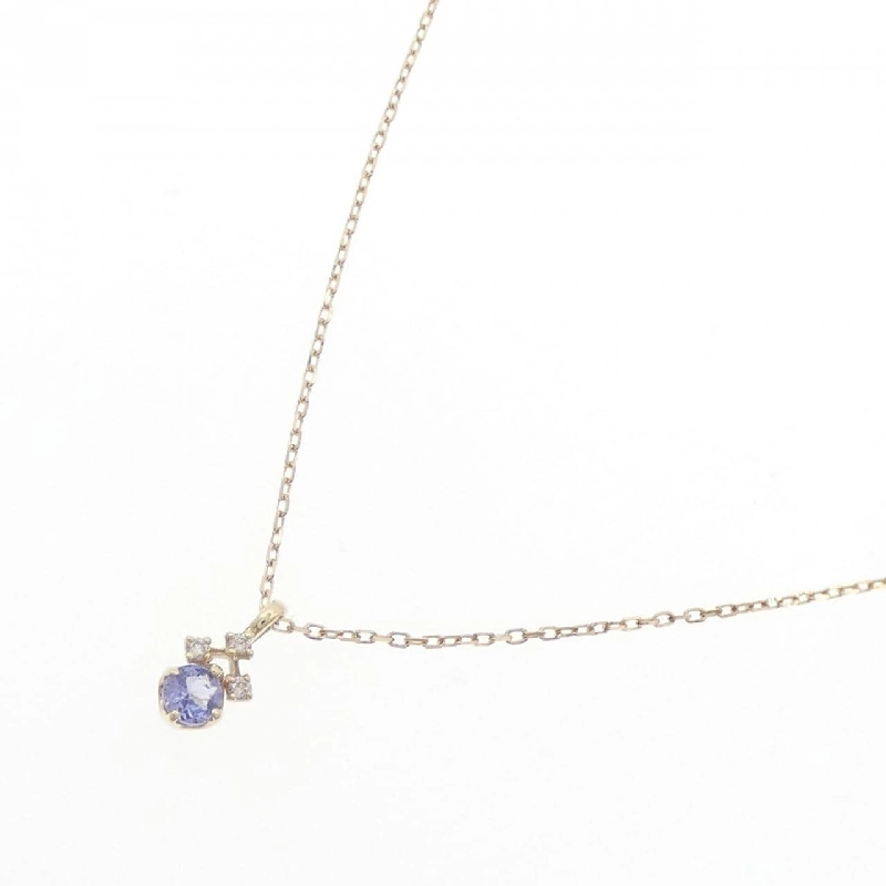 K10YG Tanzanite Necklace - Hàng hiệu Authentic 858360