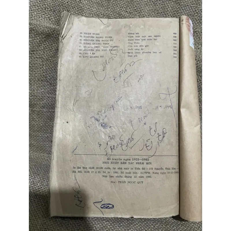 45 truyện ngắn 1975-1985 716932