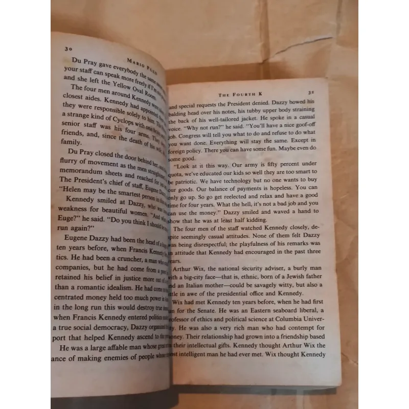 The Fourth K - Mario Puzo 1025100