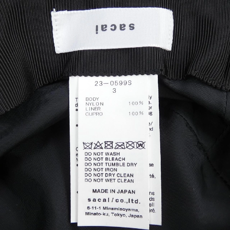 Mũ SACAI 23-0599S - Hàng hiệu Authentic 907531