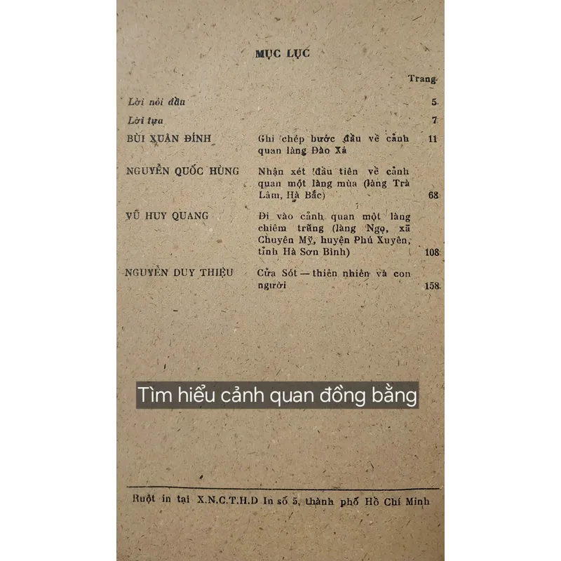 NHỮNG VẤN ĐỀ LỊCH SỬ VĂN HÓA ĐÔNG NAM Á - TÌM HIỂU CẢNH QUAN ĐỒNG BẰNG 707215