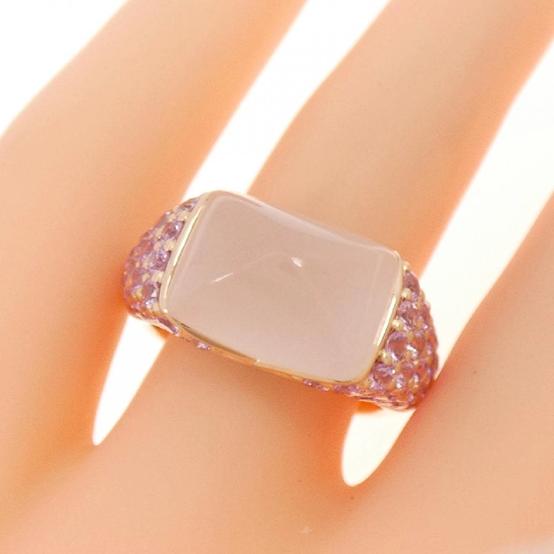 Nhẫn Rose Quartz 750PG 7.04CT 667598