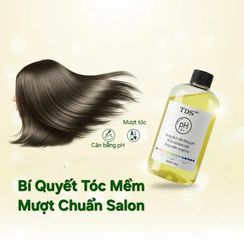 Khử kiềm tóc pH3+, giảm mùi hóa chất, bổ sung dưỡng chất TDS 500ml 759249