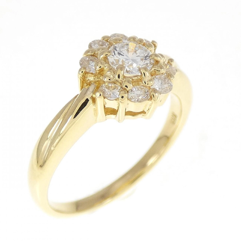 Nhẫn kim cương K18YG 0.50CT 673385