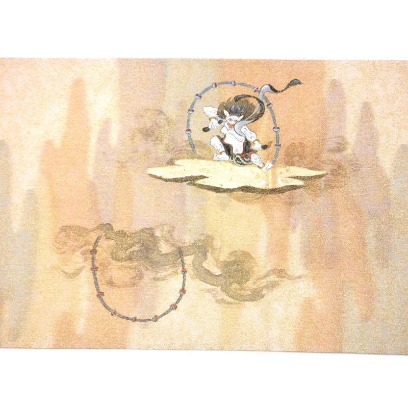 Đai obi Yuzen với hoàn thiện vàng - Hàng hiệu Authentic 875936