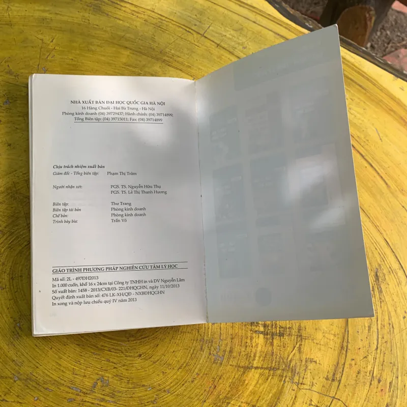 GIÁO TRÌNH PHƯƠNG PHÁP NGHIÊN CỨU TÂM LÝ HỌC - HOÀNG MỘC LAN 937183