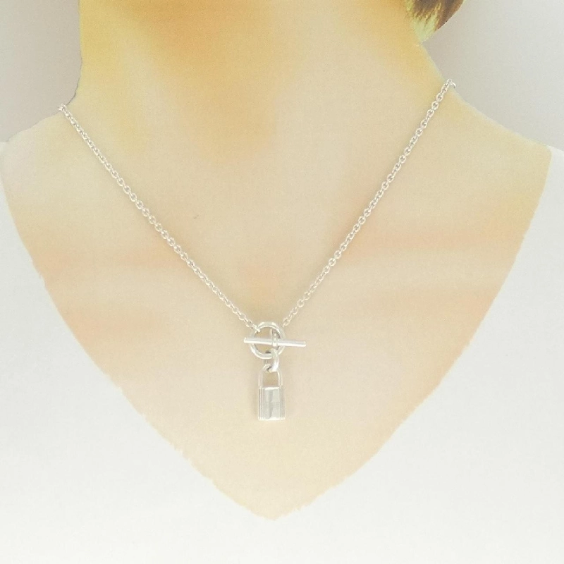 Hàng hiệu Authentic - Dây chuyền khóa Amulet Hermès 843845