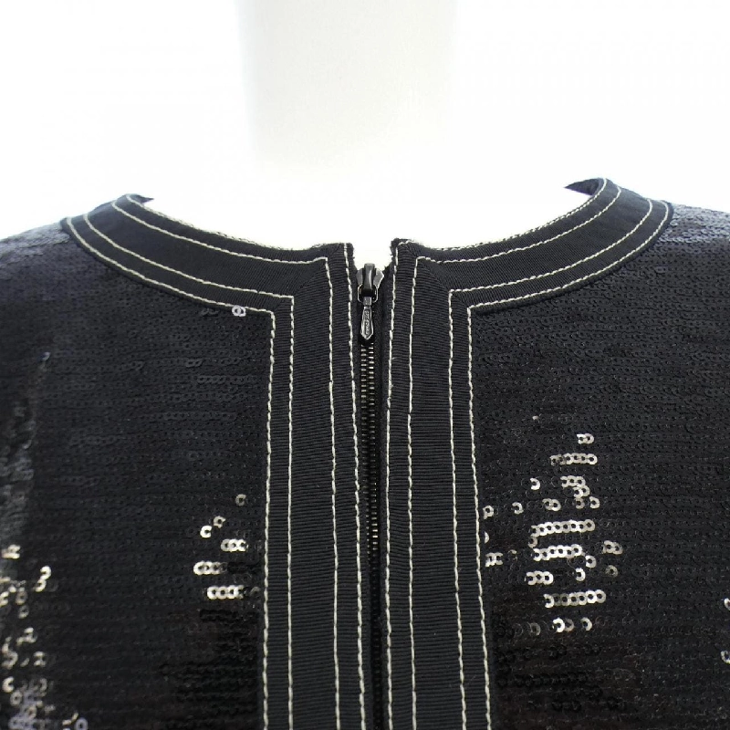 Áo khoác không cổ CHANEL - Hàng hiệu Authentic 825152