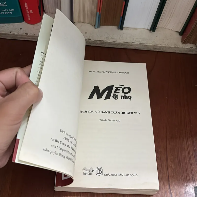 II Văn Học Thiếu Nhi: Mèo Mặt Nhọ - Margaret Marshall Saunders - ROGER VU (Dịch) - 2018 709229