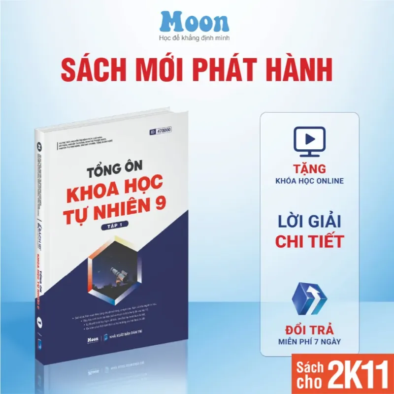 Tổng ôn KHOA HỌC TỰ NHIÊN 9 Tập 1+2 925911