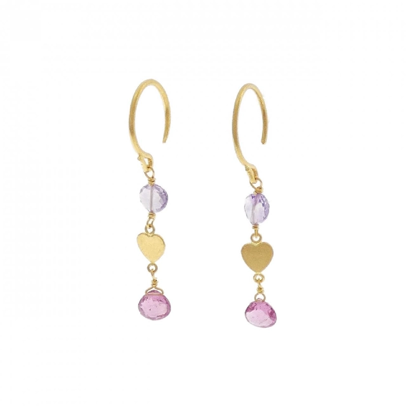 Bông tai Amethyst Marie-Lene de Tilliac - Hàng hiệu Authentic 845928