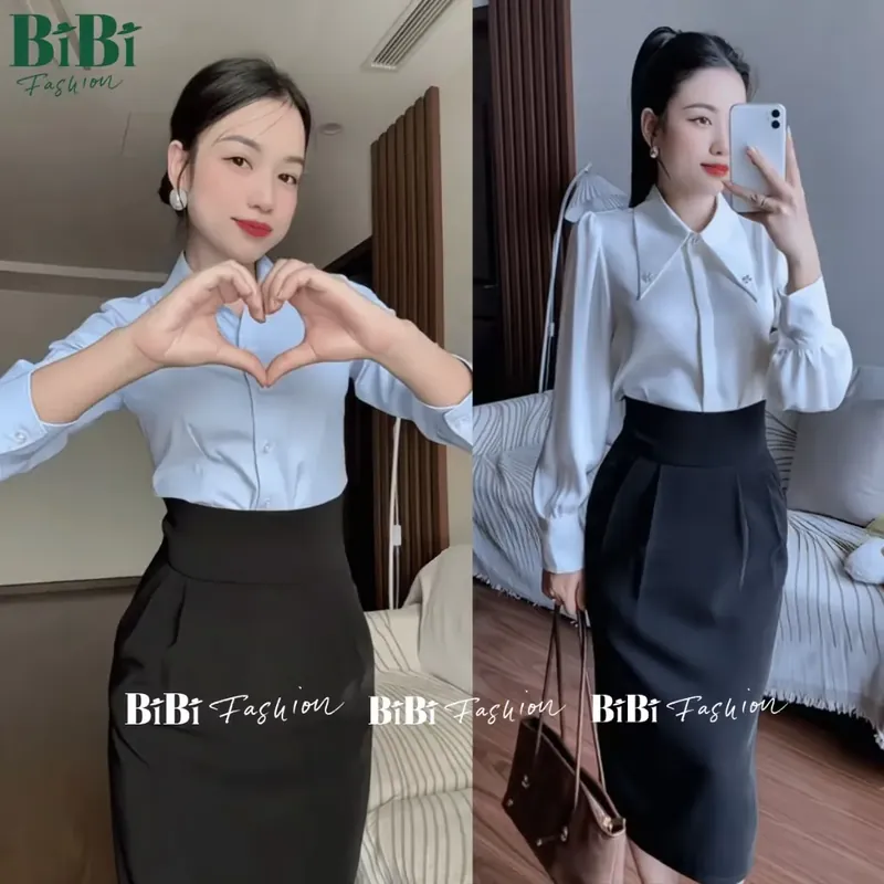 Chân Váy Bút Chì, Chân Váy Công Sở, Dáng Dài 75cm, Size M, Chưa Mặc Bao Giờ 575241