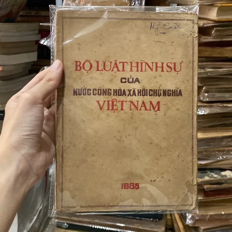 Bộ Luật Hình Sự Của Nước Cộng Hoà Xã Hội Chủ Nghĩa Việt Nam♟️ 974041