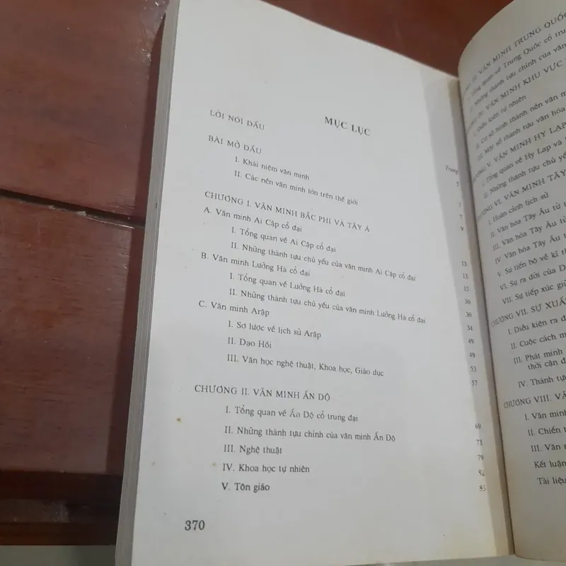 Lịch sử VĂN MINH THẾ GIỚI 594422