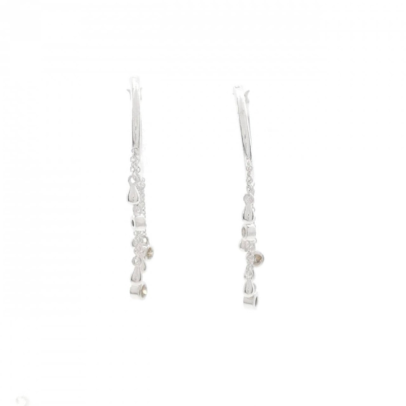 K18WG Bông tai kim cương 0.14CT - Hàng hiệu Chính hãng 877124