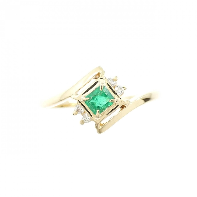 Nhẫn Emerald K18YG 0.11CT - Hàng hiệu Chính hãng 851931