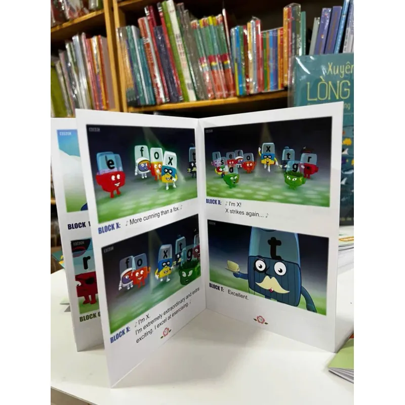 Alphablocks (Sách nhập)- bộ 26 quyển 793123