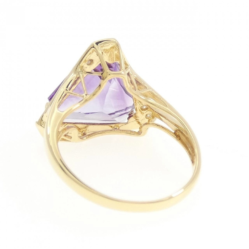 Nhẫn Amethyst K18YG 6.00CT 670113
