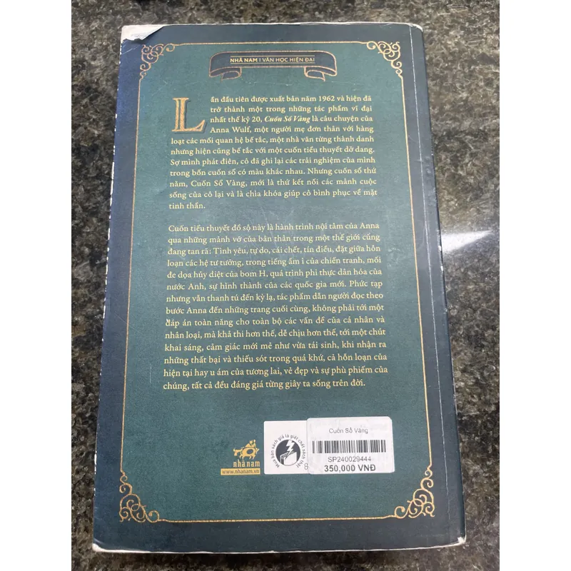 Cuốn sổ vàng Doris Lessing 727951