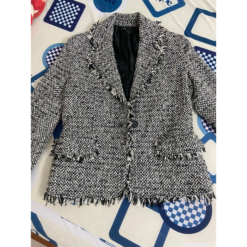 Áo dạ tweed hàng Nhật 322417